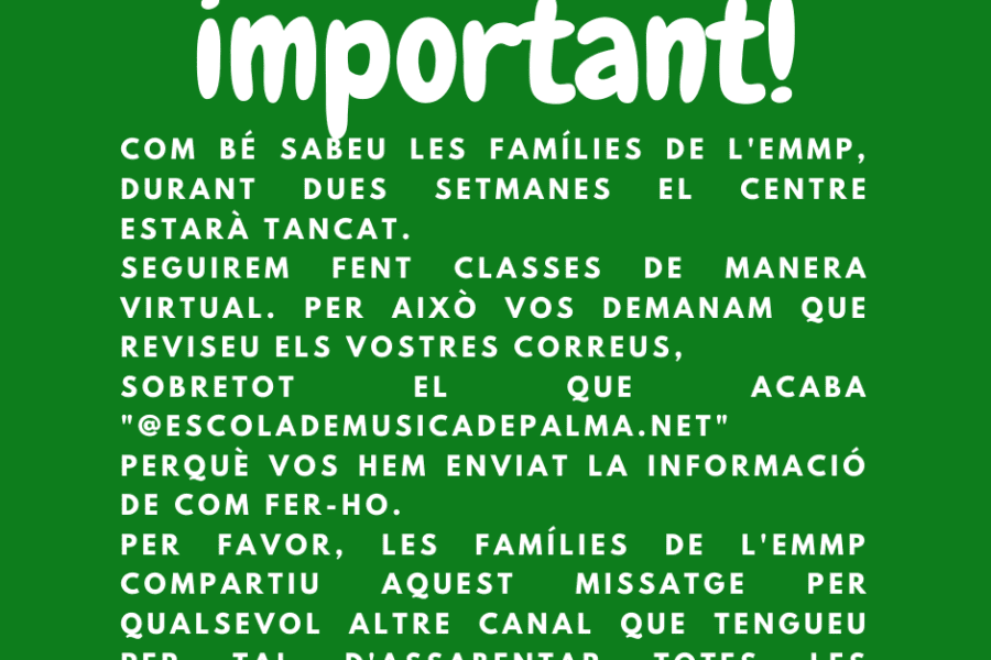 IMPORTANT!